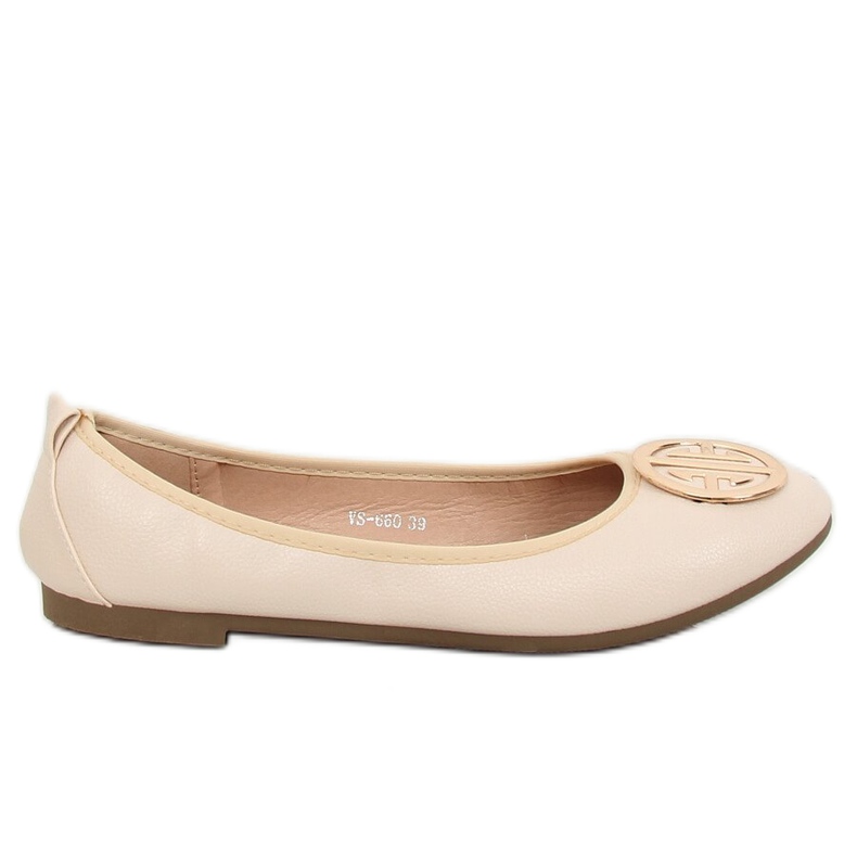 Bailarinas de mujer beige VS-660 Beige