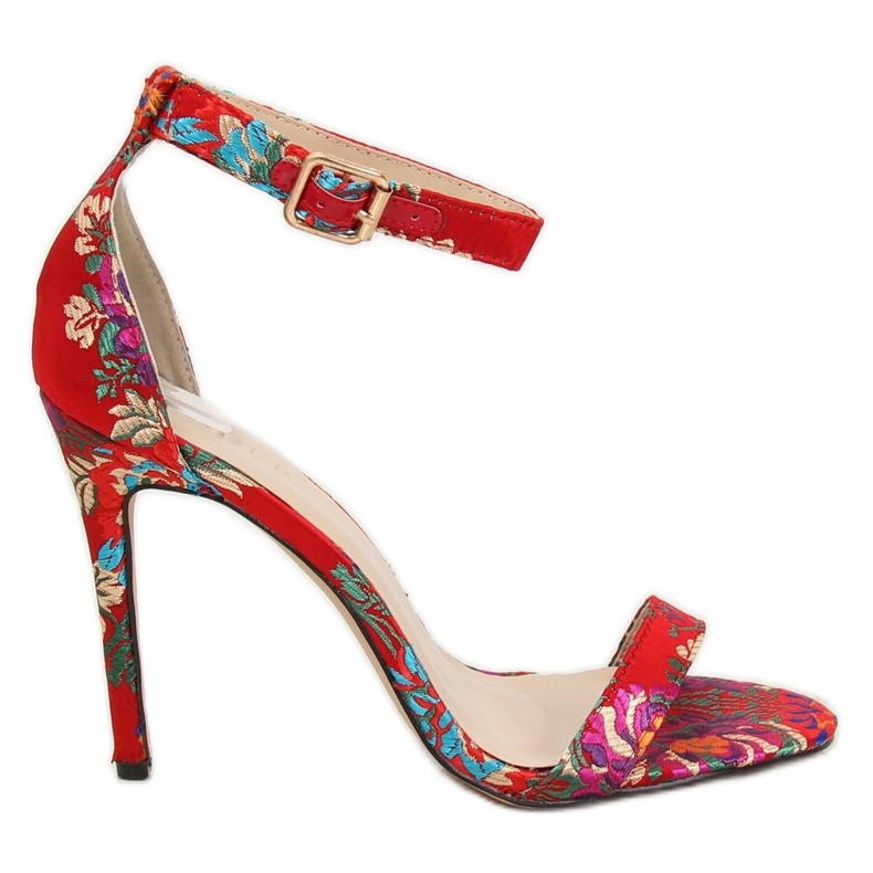 Sandalias rojo oriental KSL708 Rojo