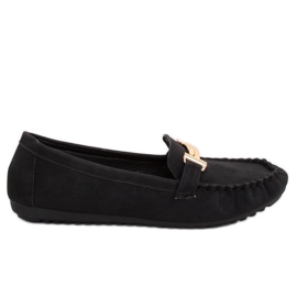 Mocasines de mujer negros VS-685 Black