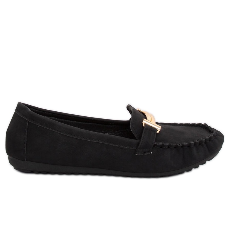 Mocasines de mujer negros VS-685 Black
