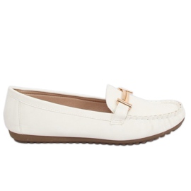 Mocasines de mujer blancos VS-685 White