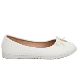 Bailarinas de mujer blancas YSD-04 White blanco