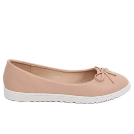 Bailarinas de mujer beige YSD-04 Nude