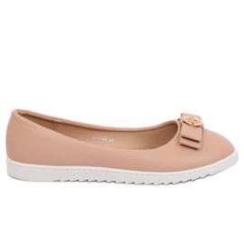 Bailarinas de mujer beige YSD-03 Nude