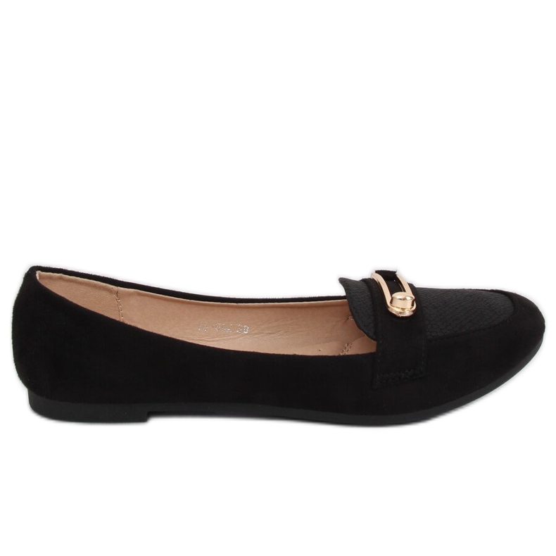 Mocasines de mujer negros VS-662 Black Mocasines de mujer negros VS-662 Black
