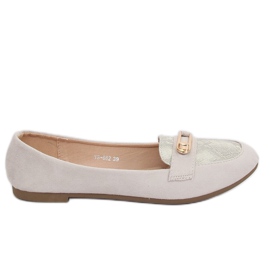 Mocasines de Mujer Gris VS-662 LT.GRAY