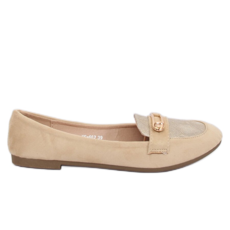 Mocasines beige mujer VS-662 Khaki