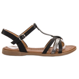 Small Swan Sandalias casuales negro