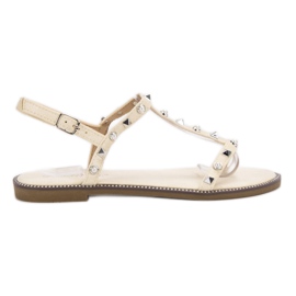 Bestelle Sandalias beige