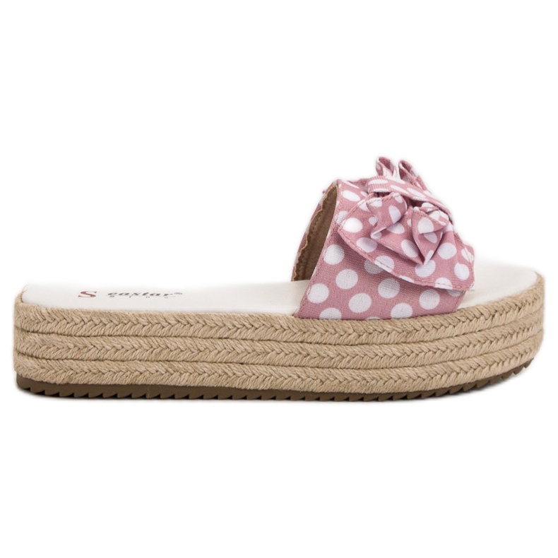 Seastar Zapatillas de lunares rosado