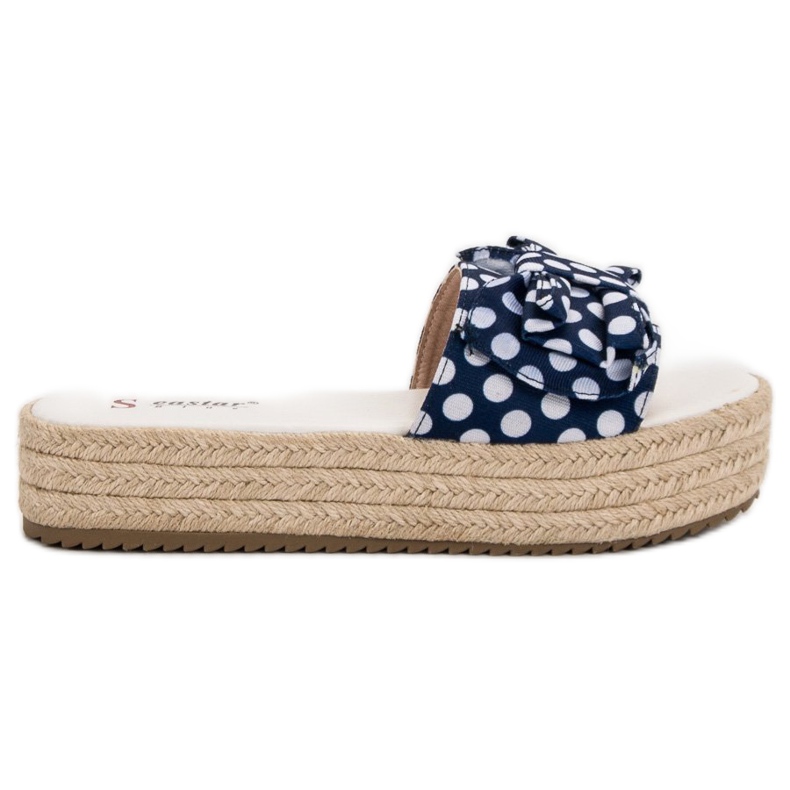 Seastar Zapatillas de lunares azul