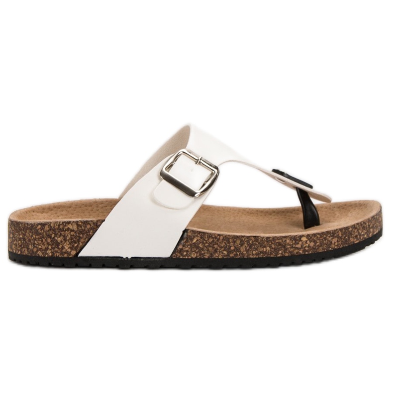 Seastar Chanclas cómodas blanco
