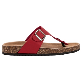 Seastar Chanclas cómodas rojo