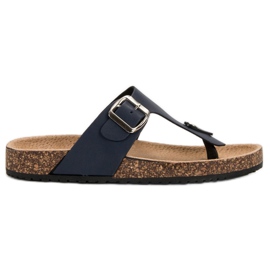 Seastar Chanclas cómodas azul marino