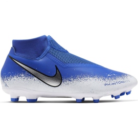 Zapatillas de fútbol Nike Phantom Vsn Academy Df FG / MG M AO3258-410 multicolor azul
