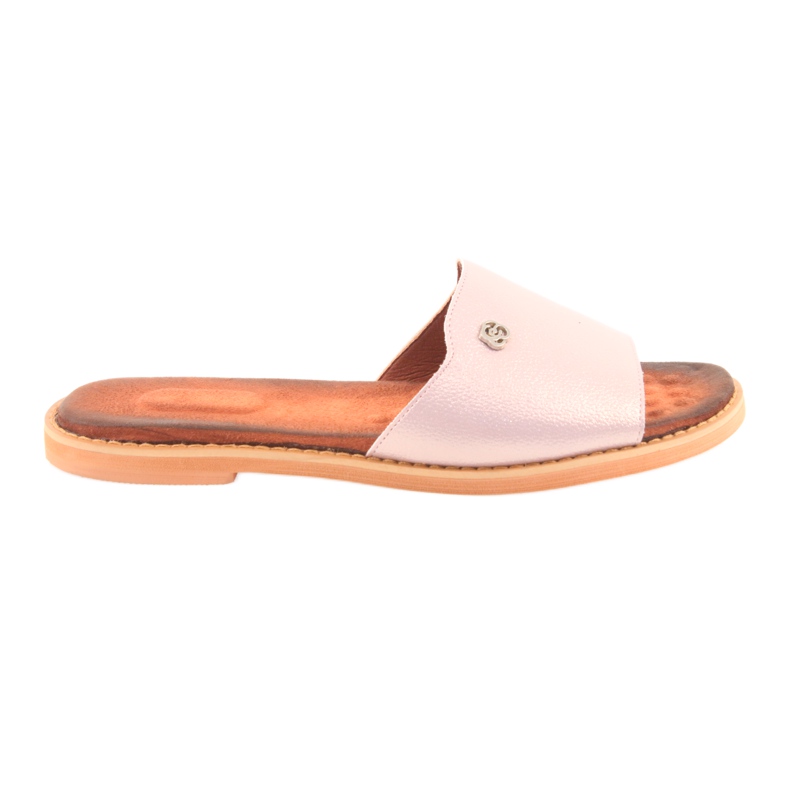 M.Daszyński Daszyński Women's Flat Heel 1837 Pink rosado