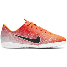 Zapatos de interior Nike Mercurial Vapor X 12 Academy Ic Jr AJ3101-801 multicolor naranja Zapatos de interior Nike Mercurial Vapor X 12 Academy Ic Jr AJ3101-801 multicolor naranja