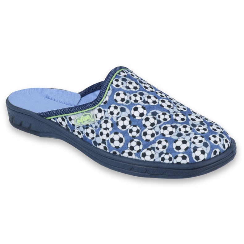 Zapato infantil color befado 707Y399 blanco negro azul