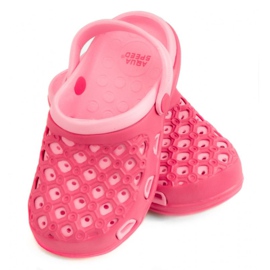 Pantuflas AQUA-SPEED Itaka Jr 03496 rosa