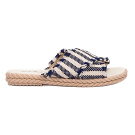 Seastar Pantuflas Rayas azul Seastar Pantuflas Rayas azul