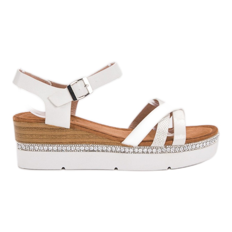 Seastar Sandalias de moda con circonita cúbica blanco Seastar Sandalias de moda con circonita cúbica blanco