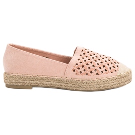 Alpargatas VICES Suede rosa
