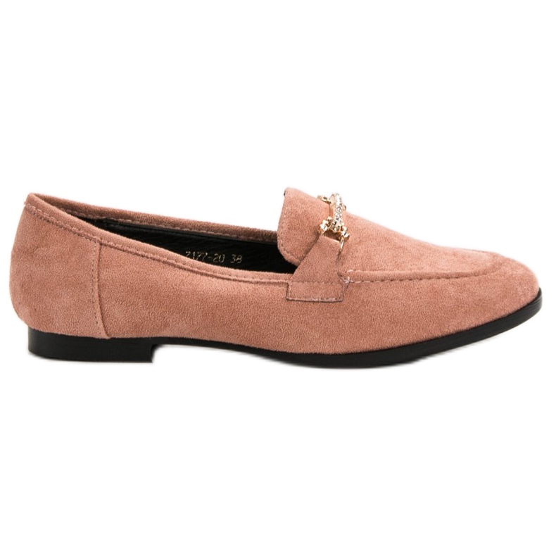 Balada Mocasines de ante rosa rosado