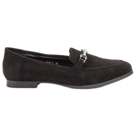 Balada Mocasines de ante negro