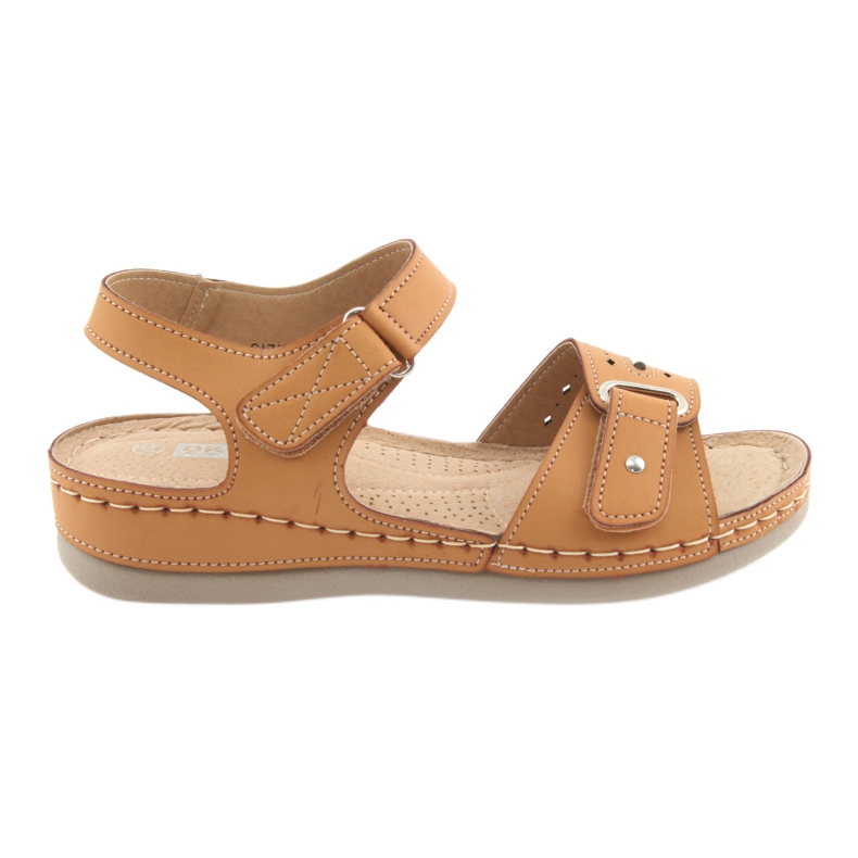Sandalias confort mujer DK 25131 camel marrón Sandalias confort mujer DK 25131 camel marrón