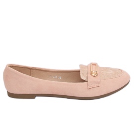 Rosa Mocasines de mujer VS-662 Pink rosado