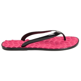 SHELOVET Chanclas de goma rosa