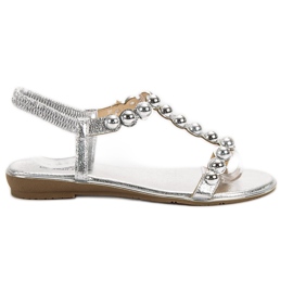 Small Swan Sandalias sin cordones gris