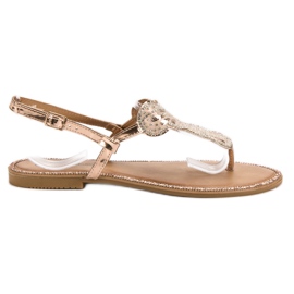 Queentina Cómodas sandalias rosas