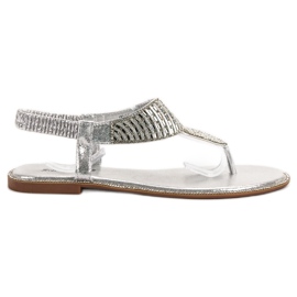 Sweet Shoes Sandalias con estilo para el verano gris