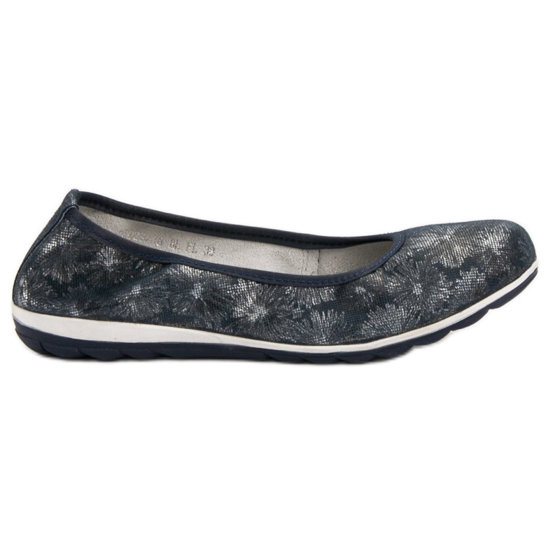 Filippo Bailarinas de cuero azul Filippo Bailarinas de cuero azul