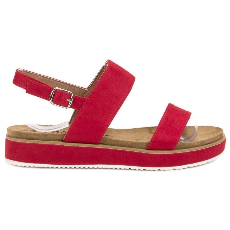 Goodin Sandalias rojas rojo