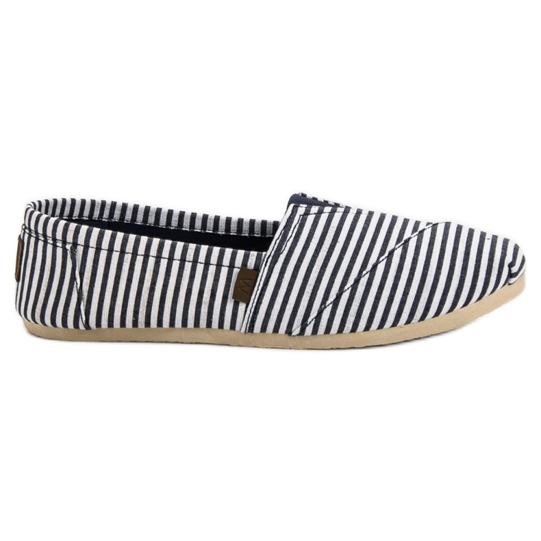 SHELOVET Zapatillas sin cordones ligeras blanco azul