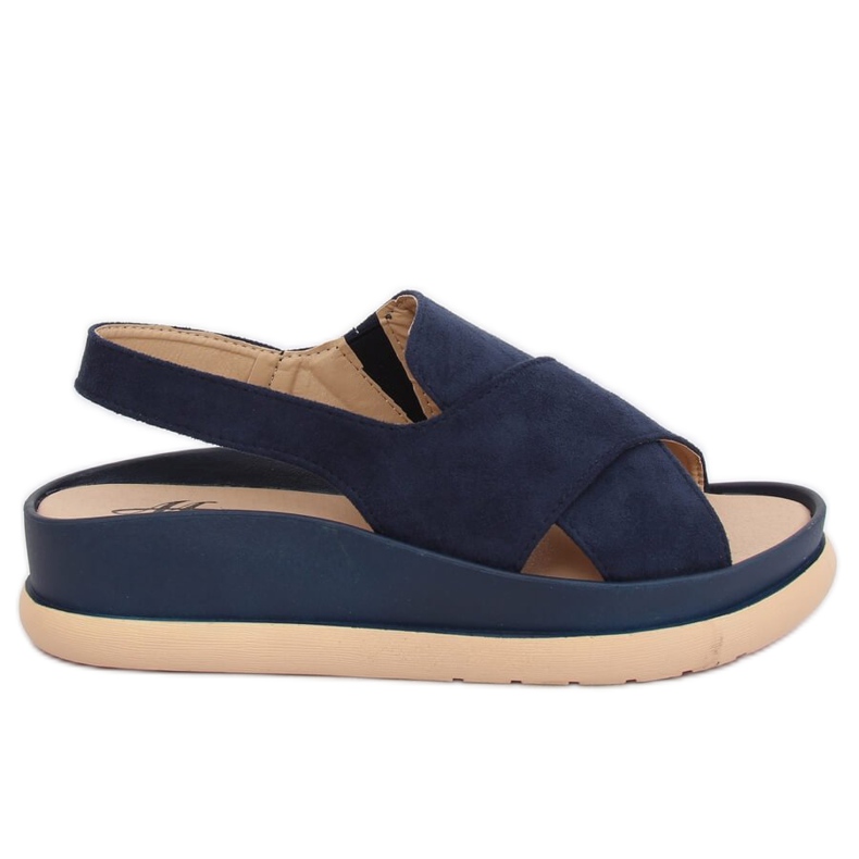 Sandalias mujer azul marino G-202 Azul