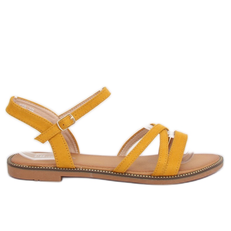 Sandalias amarillas para mujer S55 Yellow amarillo