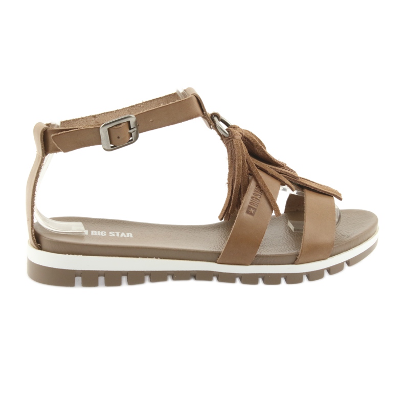 Sandalias boho Big Star 274958 marrón