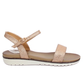 Sandalias de mujer Champagne S18-33 Champagne rosa
