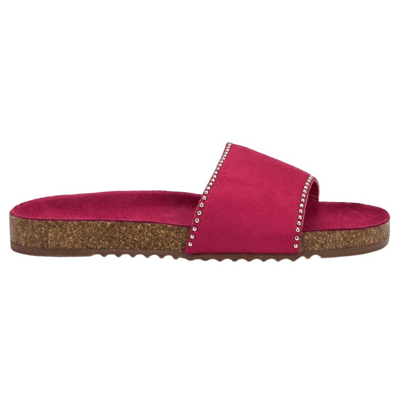Goodin Zapatillas de gamuza rosado