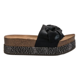 Goodin Pantuflas Con Lazo negro