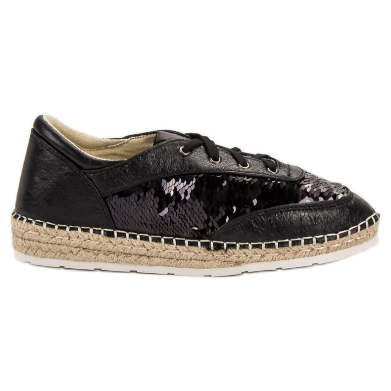 Zapatos con lentejuelas VICES negro