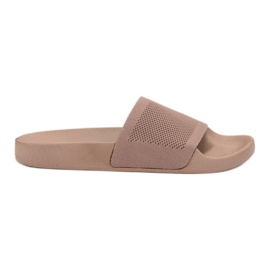 Pantuflas VICES beige