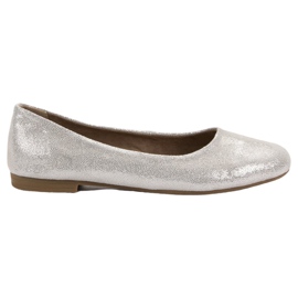 Bailarinas VINCEZA de piel gris