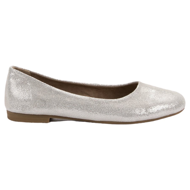 Bailarinas VINCEZA de piel gris