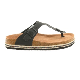Pantuflas perfiladas de mujer Big Star 274132 negro