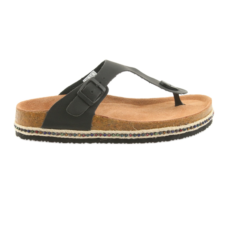 Pantuflas perfiladas de mujer Big Star 274132 negro