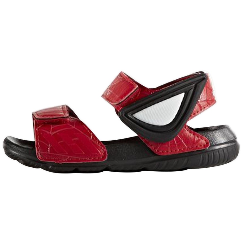 Sandalias Adidas Spider Man AltaSwim Jr BY2610 negro rojo